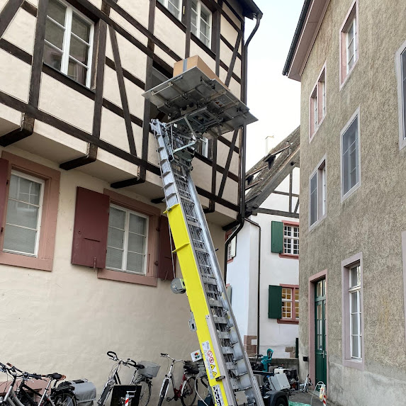 Möbellift von TSR im Einsatz